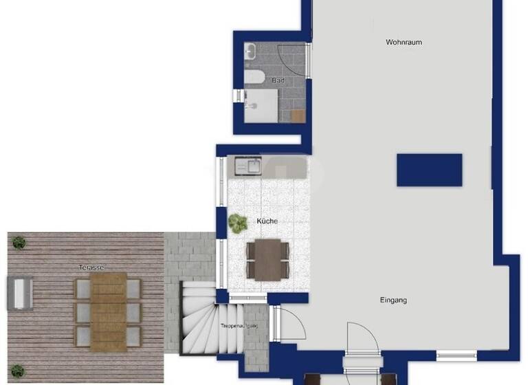 Studio zum Kauf 200.000 € 1 Zimmer 61 m² EG Innenstadt Fürth 90762