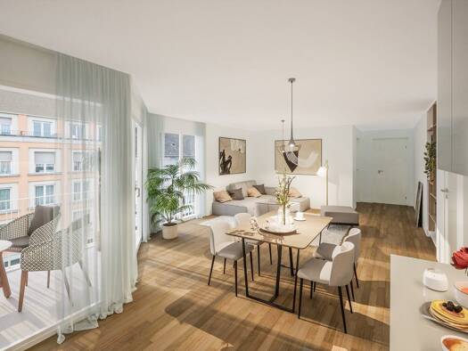 Wohnung zum Kauf - Erstbezug provisionsfrei 370.000 € 2 Zimmer 64,6 m² 5 Geschosse frei ab sofort Singen 78224