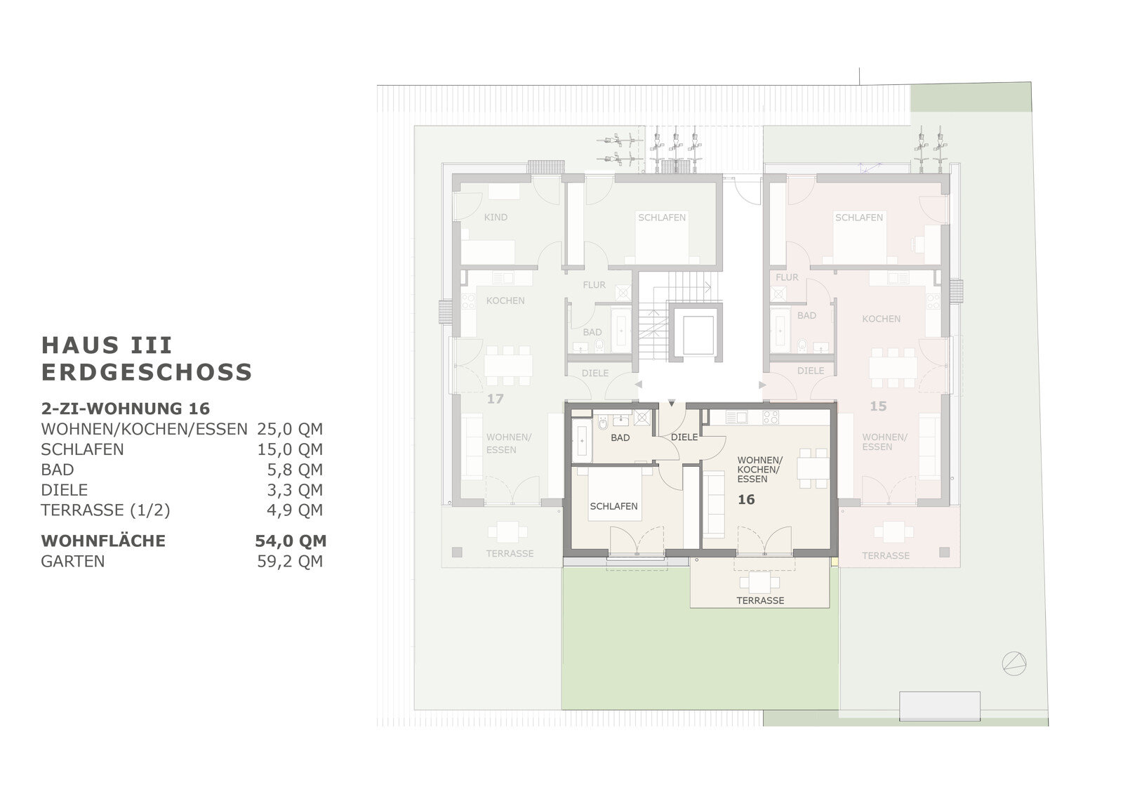 Wohnung zum Kauf provisionsfrei 479.000 € 2 Zimmer 54 m²<br/>Wohnfläche Weidach Wolfratshausen / Weidach 82515