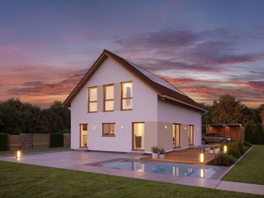 Einfamilienhaus zum Kauf provisionsfrei 328.128 € 5 Zimmer 160 m² 561 m² Grundstück Rethwisch Börgerende-Rethwisch 18211