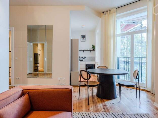 Studio zur Miete Wohnen auf Zeit 2.100 € 1 Zimmer 47 m² frei ab 04.06.2026 Prenzlauer Berg Berlin 10405