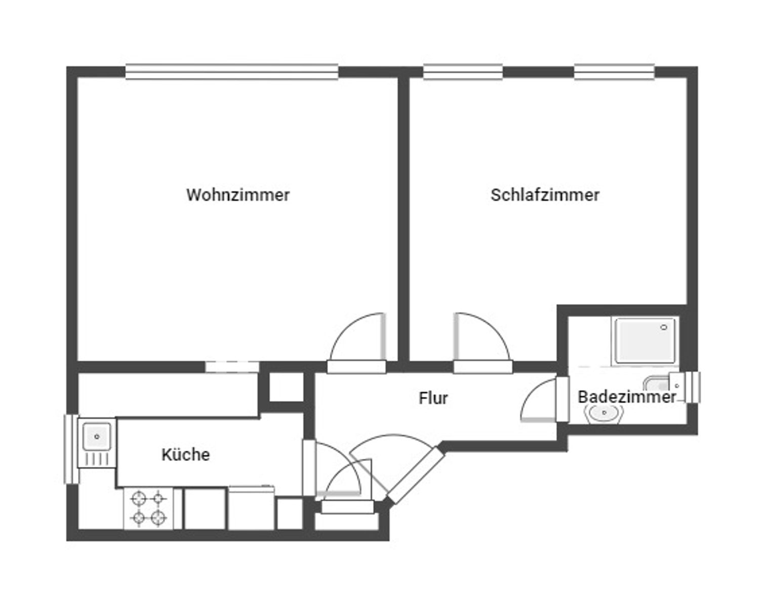 Wohnung zum Kauf 265.000 € 2 Zimmer 55,2 m²<br/>Wohnfläche EG<br/>Geschoss Heslach Stuttgart 70199