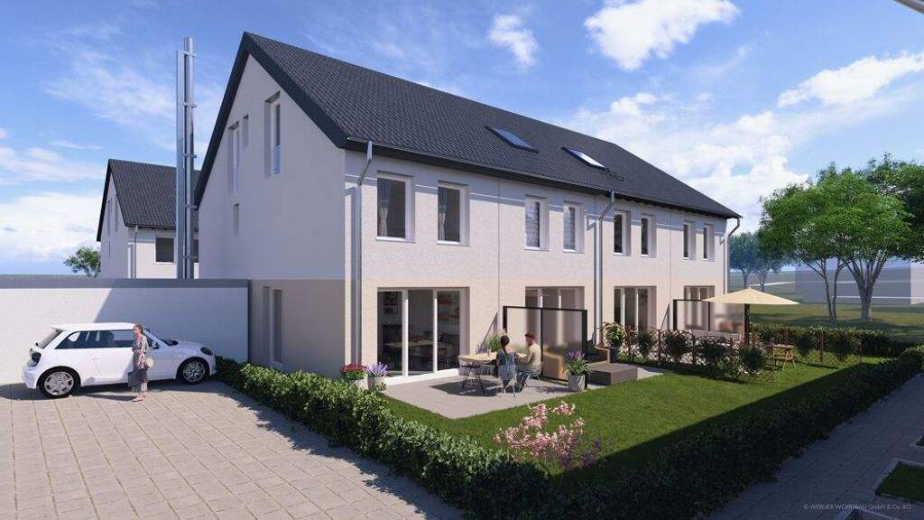 Reihenendhaus zum Kauf - Erstbezug 669.900 € 5,5 Zimmer 136 m² 428 m² Grundstück Stupferich Karlsruhe / Stupferich 76228