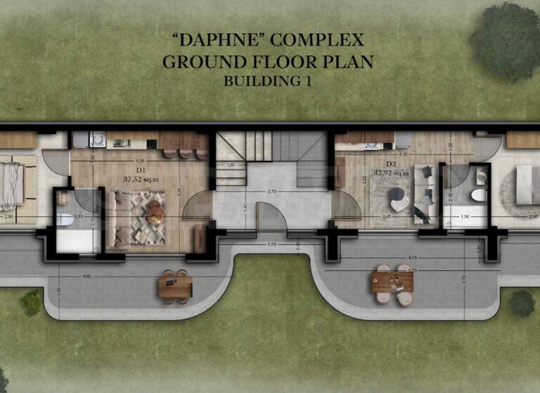 Wohnung zum Kauf 85.500 € 2 Zimmer 32,9 m² Skala Rachoni