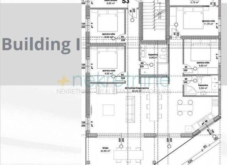 Wohnung zum Kauf 796.800 € 7 Zimmer 115 m² 1. Geschoss Vir