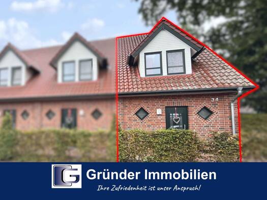 Reihenendhaus zur Miete 950 € 4 Zimmer 100 m² 100 m² Grundstück Dörpen 26892
