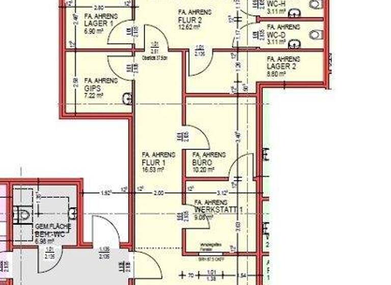 Praxisfläche zur Miete 2.100 € Ganderkesee 27777