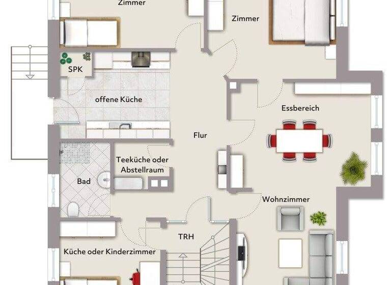 Wohnung zur Miete 700 € 4 Zimmer 106 m² 1. Geschoss frei ab sofort Dinkelsbühl 91550