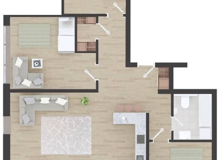 Wohnung zum Kauf - Neubau provisionsfrei 575.000 € 4 Zimmer 115 m²<br/>Wohnfläche 4.<br/>Geschoss Gohlis-Süd Leipzig 04155