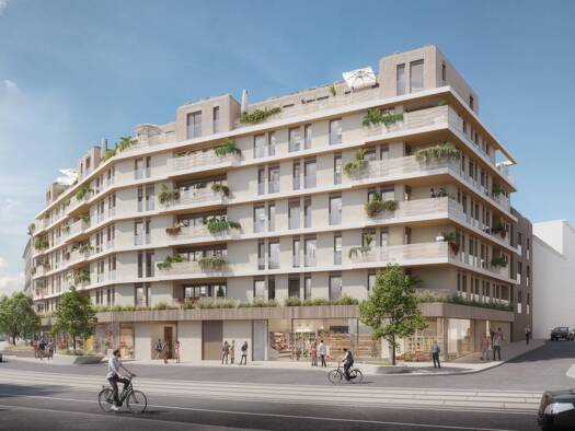 Wohnung zur Miete - Erstbezug 995 € 2 Zimmer 47,4 m² 5. Geschoss frei ab 15.10.2026 Mariahilfer Straße Wien 1150