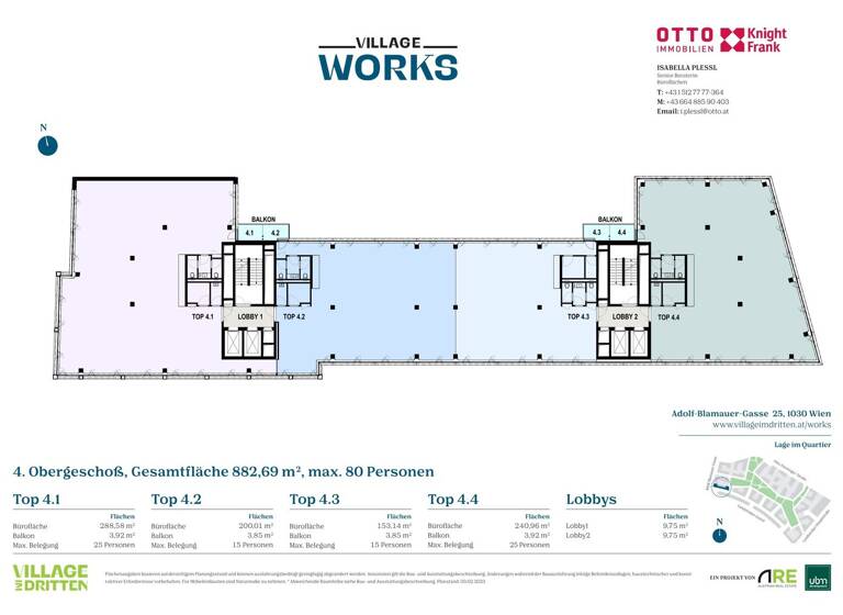 Bürogebäude zur Miete - Erstbezug 18,90 € 941,5 m² Bürofläche Adolf-Blamauer-Gasse 25 Wien 1030