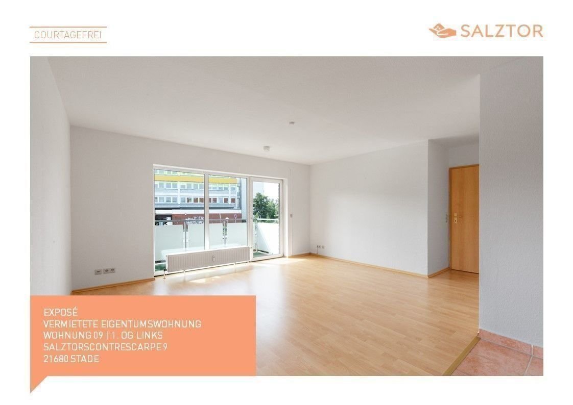 Wohnung zum Kauf provisionsfrei als Kapitalanlage geeignet 130.000 € 2 Zimmer 44 m²<br/>Wohnfläche Salztorscontrescarpe 9 Übriges Stade Stade 21680