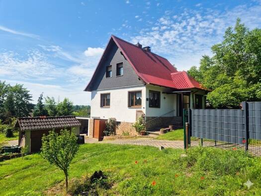 Einfamilienhaus zum Kauf 159.000 € 4 Zimmer 100 m² 1.312 m² Grundstück Kreisfeld Hergisdorf 06313