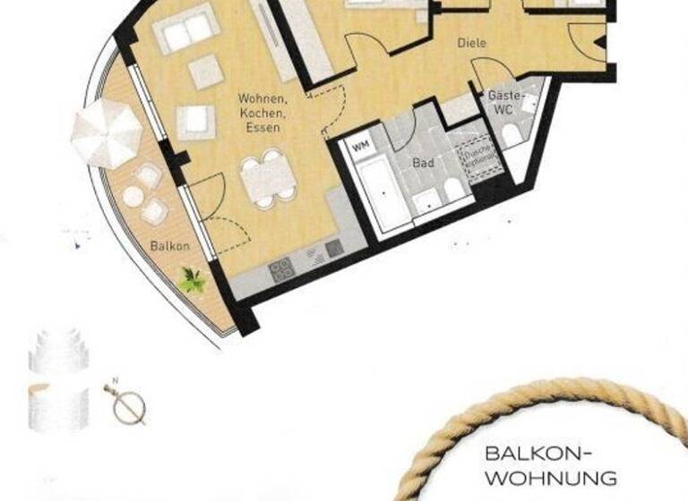 Wohnung zur Miete 1.500 € 3 Zimmer 79 m² Geschoss 6/16 frei ab sofort Spandau Berlin 13587