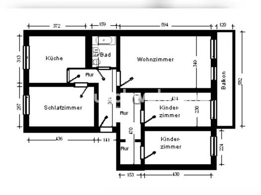 Wohnung zur Miete Tauschwohnung 460 € 4 Zimmer 82 m² 3. Geschoss Marzahn Berlin 12689