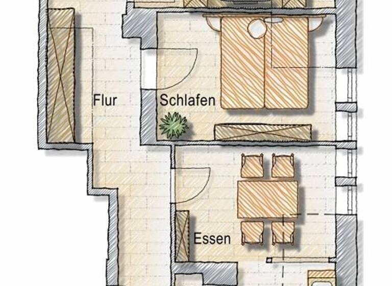 Wohnung zum Kauf provisionsfrei 267.000 € 2 Zimmer 69 m²<br/>Wohnfläche 3.<br/>Geschoss Plauen Dresden 01187