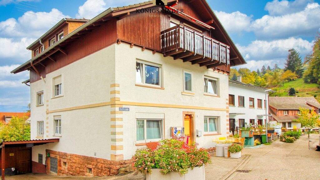 Mehrfamilienhaus zum Kauf 500.000 € 16 Zimmer 463,5 m² 500 m² Grundstück Staufenberg Gernsbach 76593