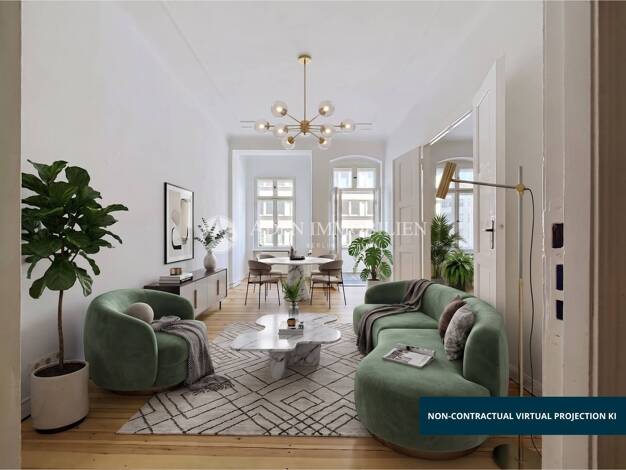 Wohnung zum Kauf 425.000 € 3 Zimmer 80,5 m² 2. Geschoss Berliner Straße 126 Wilmersdorf Charlottenburg-Wilmersdorf 10713