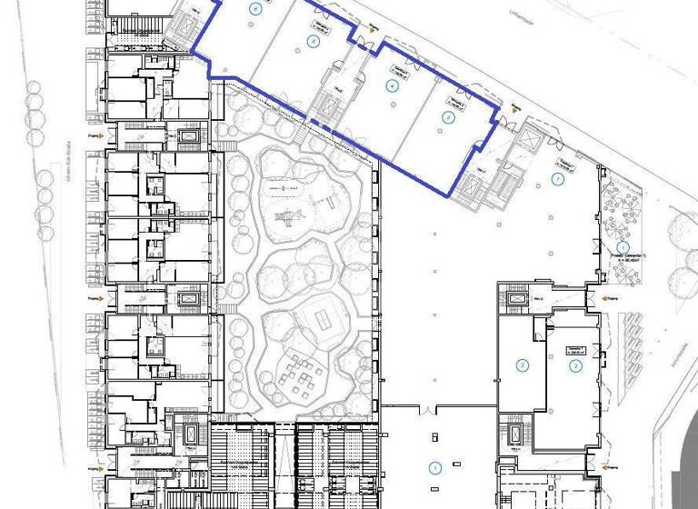 Ladenfläche zur Miete provisionsfrei 564,5 m² Verkaufsfläche Lutherstraße 6-8 Neustadt-Neuschönefeld Leipzig 04315