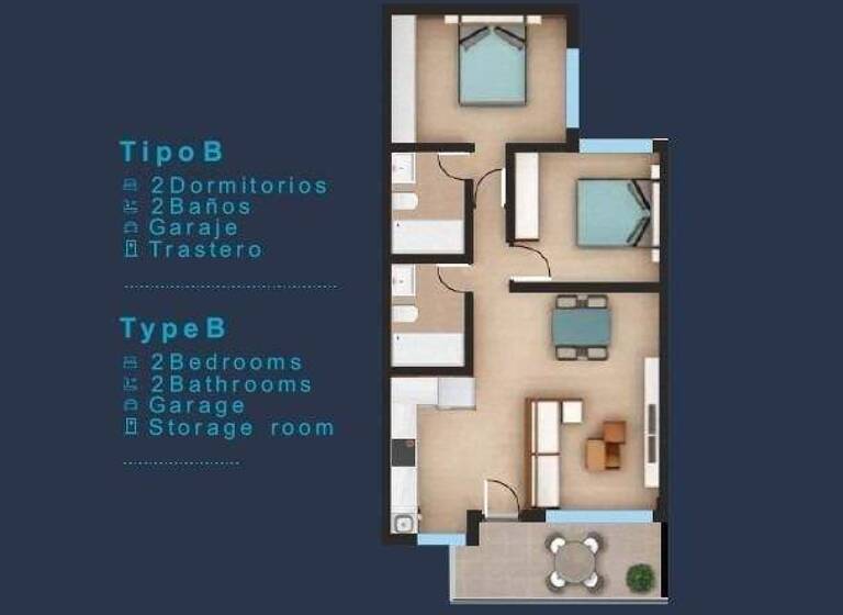 Wohnung zum Kauf provisionsfrei 288.000 € 2 Zimmer 70 m² San Pedro del Pinatar