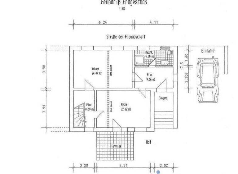 Doppelhaushälfte zum Kauf 239.000 € 4 Zimmer 137 m² 840 m² Grundstück Kroppenstedt 39397