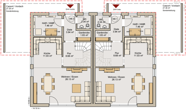 Haus zum Kauf 710.000 € 4 Zimmer 119 m² 310 m² Grundstück Okarben Karben 61184