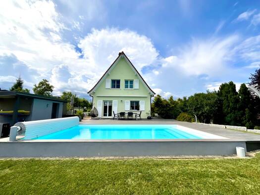 Haus zum Kauf provisionsfrei 670.000 € 5 Zimmer 163 m² 1.800 m² Grundstück Feldbach 68640