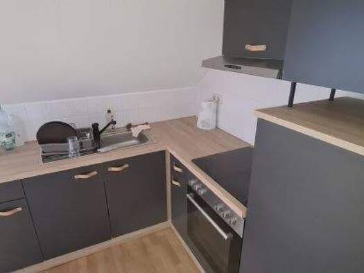 Wohnung zur Miete 350 € 2 Zimmer 46,6 m² 2. Geschoss frei ab 01.01.2026 Böhlen 04564