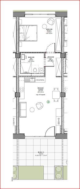 Wohnung zur Miete 860 € 2 Zimmer 66 m²<br/>Wohnfläche EG<br/>Geschoss Maulbronn Maulbronn 75433