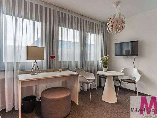 Studio zur Miete Wohnen auf Zeit 740 € 1 Zimmer 25 m² frei ab sofort Maiach Nürnberg 90451