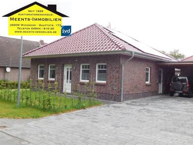 Haus zur Miete 850 € 3 Zimmer 76 m² 350 m² Grundstück frei ab 01.09.2025 Marx Friedeburg , Ostfriesl 26446