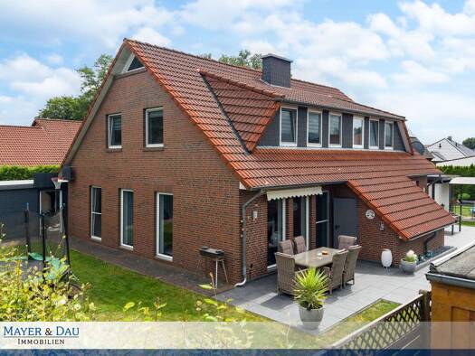 Doppelhaushälfte zum Kauf 289.000 € 4 Zimmer 96,1 m² 278 m² Grundstück Friedrichsfehn Edewecht 26188