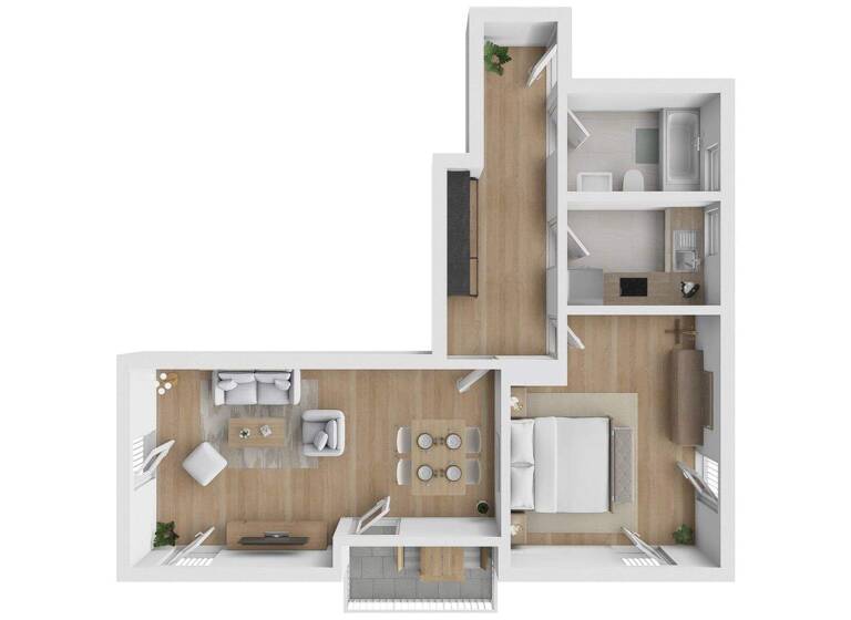 WG-Zimmer zum Kauf 284.000 € 2 Zimmer 53,2 m² 1. Geschoss Hopfengarten 1 Grafing 85567