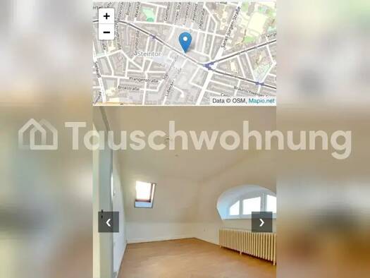 Studio zur Miete Tauschwohnung 490 € 1 Zimmer 45 m² Steintor Bremen 28203