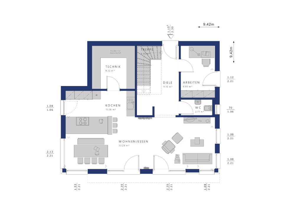 Haus zum Kauf 787.102 € 5 Zimmer 145 m²<br/>Wohnfläche 432 m²<br/>Grundstück Roxel Münster 48161