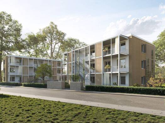 Wohnung zur Miete 706 € 1,5 Zimmer 50,4 m² frei ab 22.10.2026 Rechenstraße Haunstetten Haunstetten - Siebenbrunn 86179