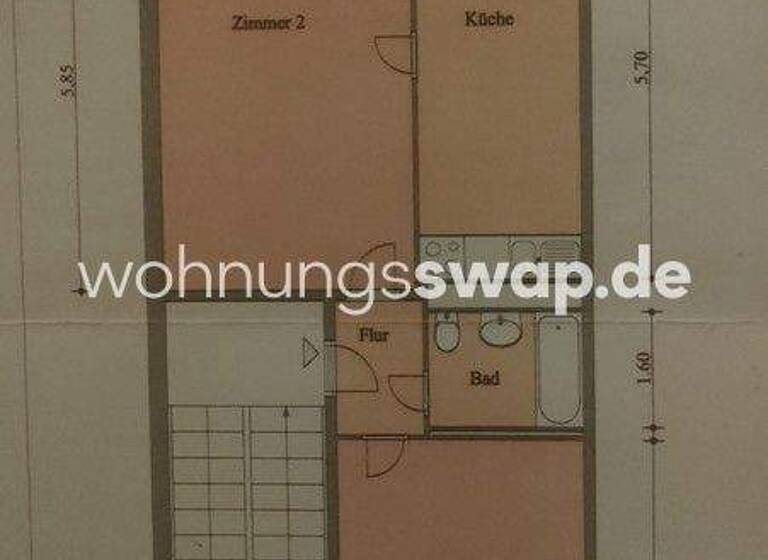 Wohnung zur Miete Tauschwohnung 347 € 2 Zimmer 56 m² 1. Geschoss Hellersdorf Berlin 12627