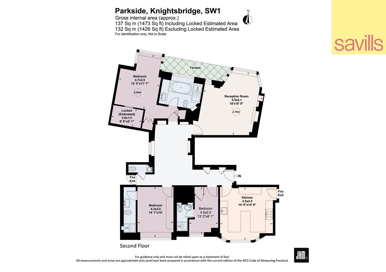 Wohnung zum Kauf provisionsfrei 4.196.150 € 4 Zimmer 132,5 m²<br/>Wohnfläche City of Westminster SW1X 7JW