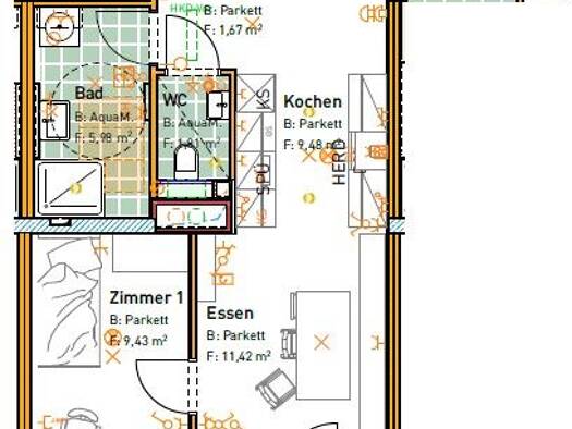 Wohnung zur Miete - Erstbezug 840 € 1 Zimmer 72,7 m² frei ab 01.12.2026 Linzerstraße 17a Ottensheim 4100
