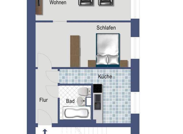 Wohnung zum Kauf provisionsfrei 229.000 € 2 Zimmer 55,9 m² 2. Geschoss Isländische Straße 7 Prenzlauer Berg Berlin 10439