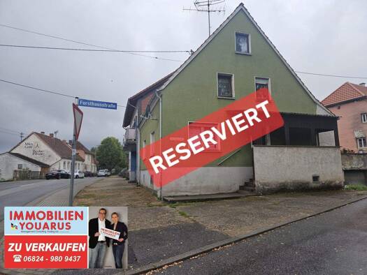 Reihenendhaus zum Kauf 54.000 € 4 Zimmer 100 m² 283 m² Grundstück Fürth Ottweiler 66564