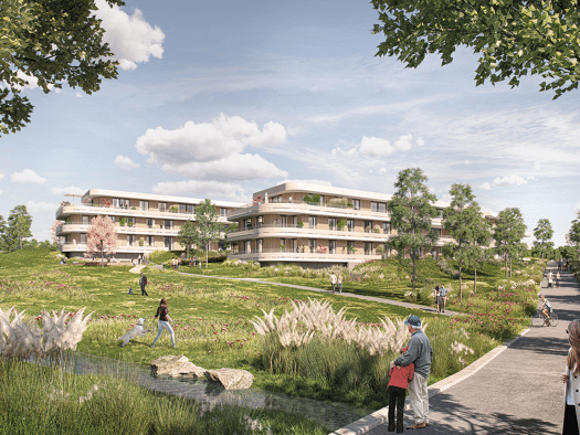 Penthouse zur Miete - Erstbezug 1.330 € 3,5 Zimmer 106,4 m² 2 Geschosse frei ab sofort Ströllerbachallee 58 Öhringen Öhringen 74613