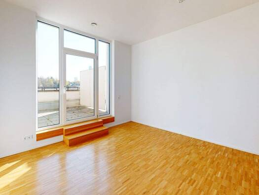 Penthouse zur Miete 1.625 € 2 Zimmer 94,2 m² 6. Geschoss frei ab 01.04.2026 Gerbermühlstraße 25 Sachsenhausen Frankfurt am Main 60594