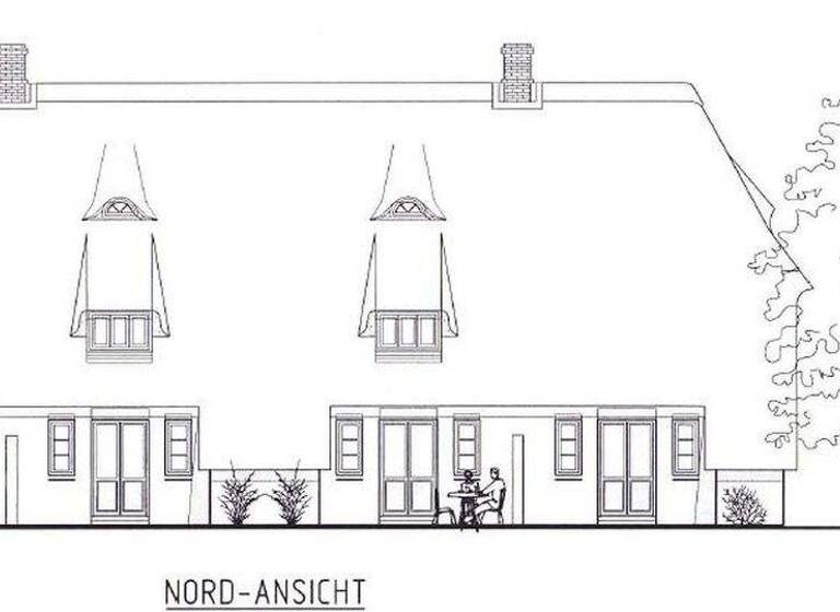 Reihenmittelhaus zum Kauf provisionsfrei 1.249.000 € 4 Zimmer 104,5 m² 400 m² Grundstück frei ab sofort Bövergeest 28 Sankt Peter-Ording 25826
