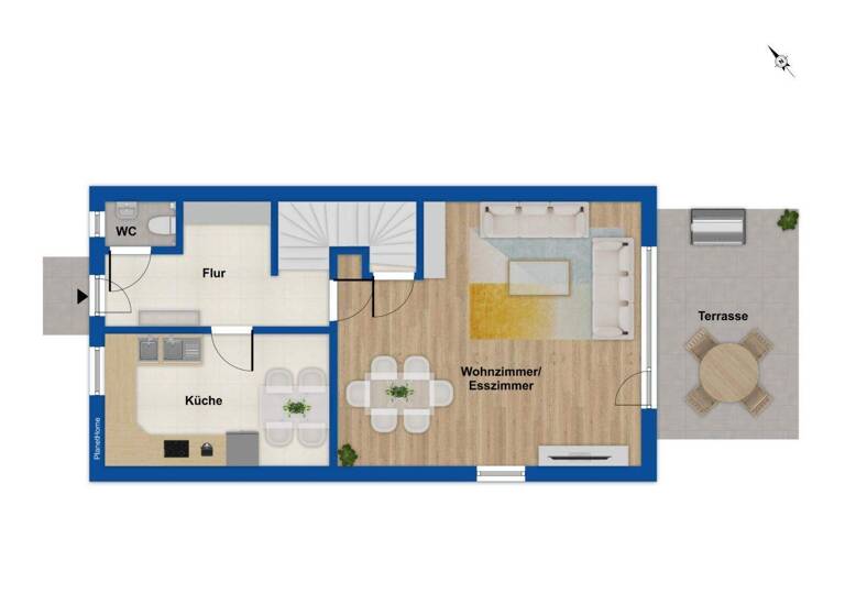 Reihenmittelhaus zum Kauf 425.000 € 6,5 Zimmer 140 m² 220 m² Grundstück Kirchlinde Dortmund 44379
