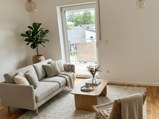 Wohnung zur Miete 670 € 2 Zimmer 41,4 m² Geschoss 2/3 frei ab sofort Haidenhof-Nord Passau 94036