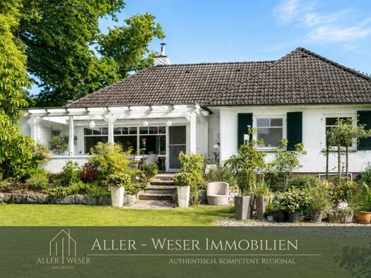 Bungalow zum Kauf 399.000 € 5 Zimmer 116,9 m² 1.170 m² Grundstück Borstel Verden 27283