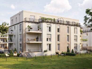Terrassenwohnung zum Kauf - Neubau provisionsfrei 429.900 € 4 Zimmer 93,1 m² EG frei ab 01.11.2026 Fischerstraße 28 Zossen Zossen 15806