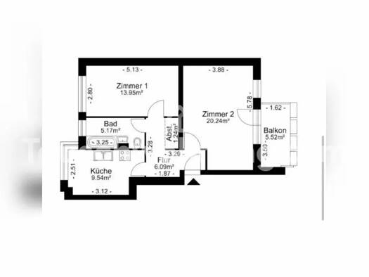 Wohnung zur Miete nur mit Wohnberechtigungsschein Tauschwohnung 350 € 2 Zimmer 59 m² 1. Geschoss Mitte Berlin 13355