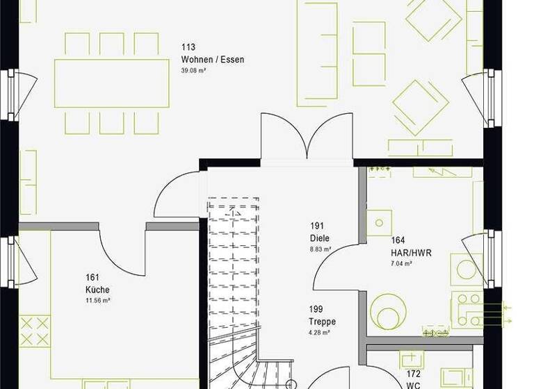 Einfamilienhaus zum Kauf - Erstbezug provisionsfrei 464.889 € 4 Zimmer 145 m² 550 m² Grundstück Beckeln 27243